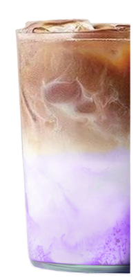 Ube Coffee Latte
