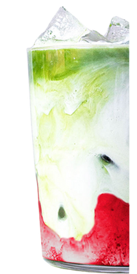 Strawberry Matcha Latte